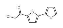 1-[2,2']bithiophenyl-5-yl-2-chloro-ethanone Structure