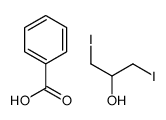 benzoic acid,1,3-diiodopropan-2-ol Structure