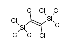 trans-1,2-Dichloro-1,2-bis(trichlorosilyl)ethene Structure