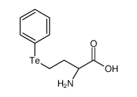(2S)-2-amino-4-phenyltellanylbutanoic acid Structure