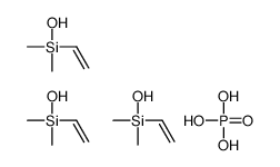 ethenyl-hydroxy-dimethylsilane,phosphoric acid Structure