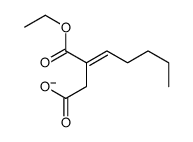 3-ethoxycarbonyloct-3-enoate结构式