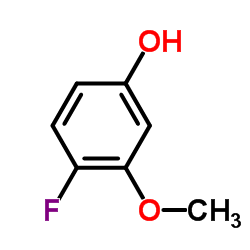 4-氟-3-甲氧基苯酚结构式