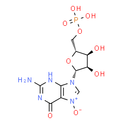 7-hydroxyguanosine 5'-monophosphate结构式