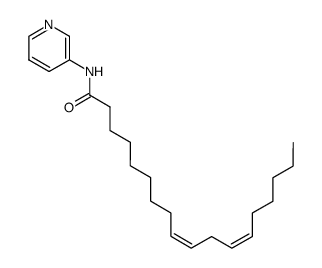 (9Z,12Z)-N-(pyridin-3-yl)octadeca-9,12-dienamide结构式