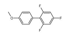 2,4,6-trifluoro-4'-methoxy-1,1'-biphenyl结构式