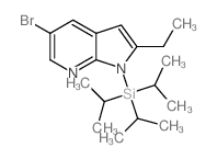 5-溴-2-乙基-1-(三异丙基甲硅烷基)-1H-吡咯并[2,3-b ] 吡啶图片
