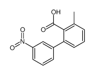 2-methyl-6-(3-nitrophenyl)benzoic acid Structure