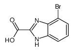 7-溴-1H-苯并咪唑-2-羧酸结构式