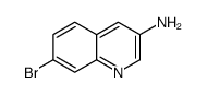 7-溴喹啉-3-胺结构式