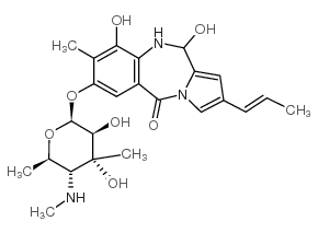 Sibiromycin结构式