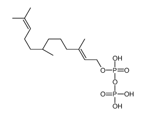 6,7-dihydrofarnesyl pyrophosphate结构式