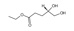 ethyl (S)-4,5-dihydroxypentanoate结构式