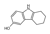 1,2,3,4-tetrahydro-6-hydroxycarbazole Structure