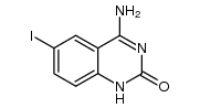 4-amino-6-iodo-2(1H)-quinazolinone Structure