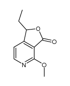 1-ethyl-4-methoxyfuro[3,4-c]pyridin-3(1H)-one结构式