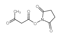 乙酰乙酸N-羟基琥珀酰亚胺酯结构式