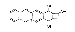 (9R,10R,11S,12S,14S)-9,10,12,13,15,16,17,18-octahydro-9,10-[4]bicycloanthracene-12,15,18-triol结构式