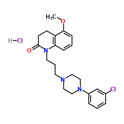 OPC-14523 hydrochloride结构式
