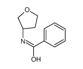 (R)-N-(四氢呋喃-3-基)苯甲酰胺结构式
