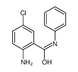 2-amino-5-chloro-N-phenylbenzamide结构式