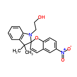 N-羟乙基-3,3-二甲基-6-硝基吲哚啉螺吡喃图片