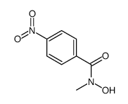 N-hydroxy-N-methyl-4-nitrobenzamide结构式