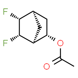 Bicyclo[2.2.1]heptan-2-ol, 5,6-difluoro-, acetate, (exo,exo,exo)- (9CI)结构式