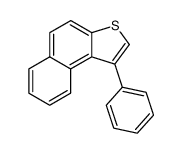 1-phenylnaphtho[2,1-b]thiophene结构式
