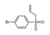 1-bromo-4-prop-2-enylsulfonylbenzene结构式