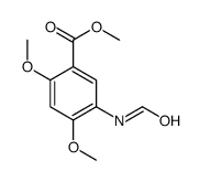 methyl 5-formamido-2,4-dimethoxybenzoate Structure