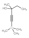 3-METHYL-1-TRIMETHYLSILYL-1-PENTYN-3-OL (+/-)结构式