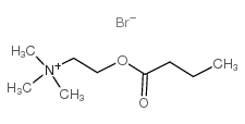 2-butanoyloxyethyl(trimethyl)azanium,bromide Structure