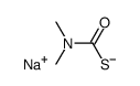 sodium N,N-dimethylmonothiocarbamate Structure