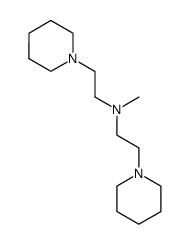 methyl-bis-(2-piperidin-1-yl-ethyl)-amine Structure