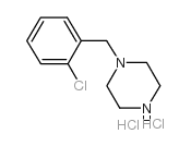 1-(2-氯苄基)-哌嗪双盐酸盐结构式
