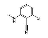 2-Chloro-6-Methylamino-benzonitrile Structure