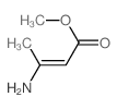 β-氨基巴豆酸甲酯结构式