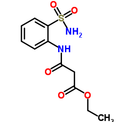 Ethyl 3-oxo-3-[(2-sulfamoylphenyl)amino]propanoate Structure