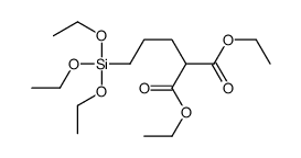 diethyl [3-(triethoxysilyl)propyl]malonate结构式
