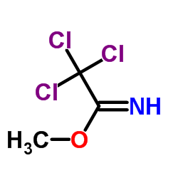 2,2,2-三氯乙酰亚胺酸甲酯结构式