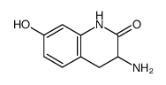 3-Amino-7-hydroxy-3,4-dihydroquinolin-2(1H)-one Structure