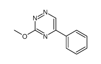 3-methoxy-5-phenyl-1,2,4-triazine Structure