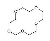 1,3,6,9,12-pentaoxacyclotetradecane Structure