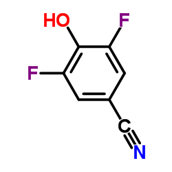 3,5-Difluoro-4-hydroxybenzonitrile Structure