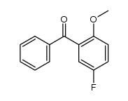 5-fluoro-2-methoxybenzophenone Structure