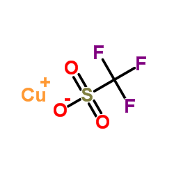 三氟甲烷磺酸亚铜(I)苯联合体 (2:1)结构式