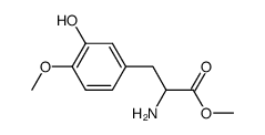 L-Tyrosine, 3-hydroxy-O-Methyl-, Methyl ester Structure