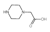 2-(哌嗪-1-基)乙酸结构式