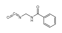 N-isocyanatomethyl-benzamide Structure